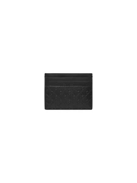 Portfel Calvin Klein z logo czarny