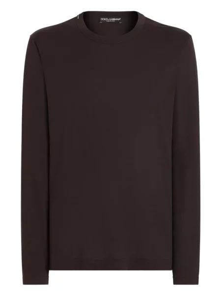 Tricou Dolce & Gabbana lung maro