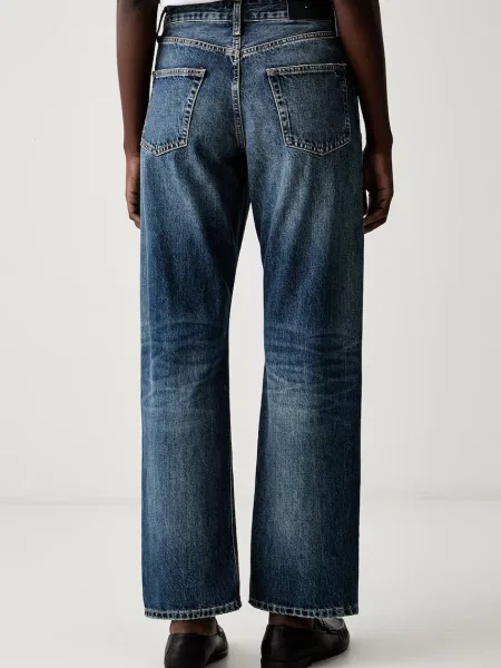 Tommy Hilfiger jeansy straight granatowe
