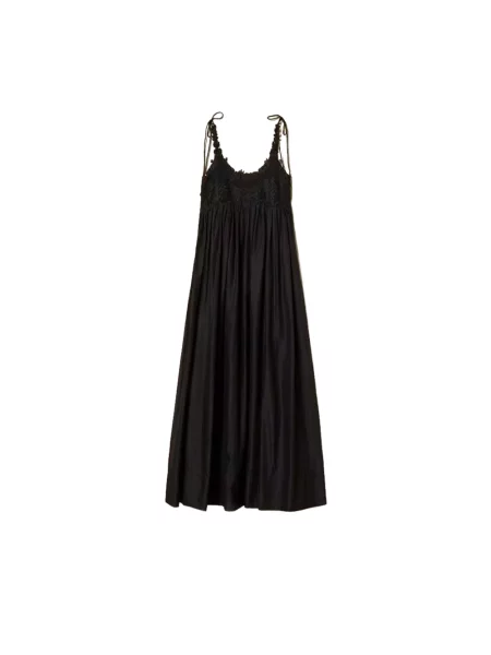 Sukienka maxi Twinset czarna