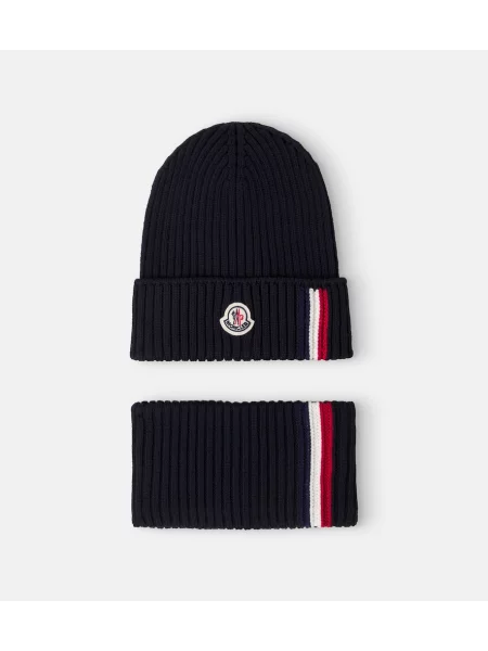 Šalikas Moncler Enfant mėlyna