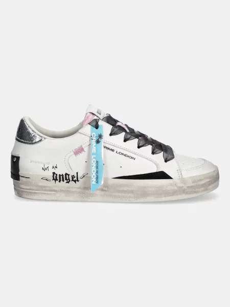 Шкіряні кросівки Crime London DELUXE білий