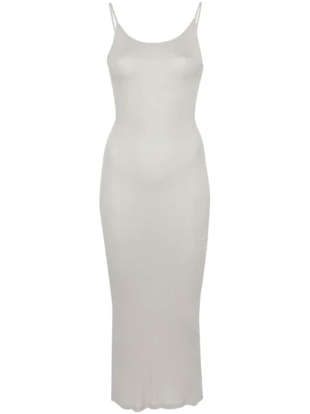 Rochie maxi Majestic Filatures gri
