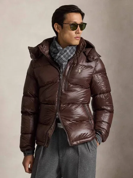 POLO RALPH LAUREN Geacă de puf maro