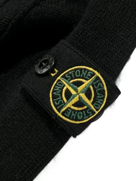 Sweter dziecięcy Stone Island czarny