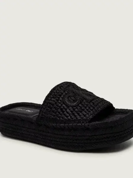 Calvin Klein Espadrile Ebeth negru