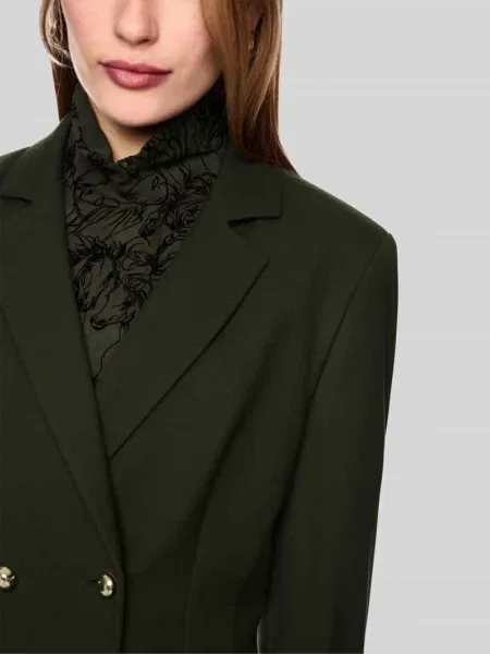 Żakiet w kroju slim fit z kołnierzem z połami i z patką Marc Cain