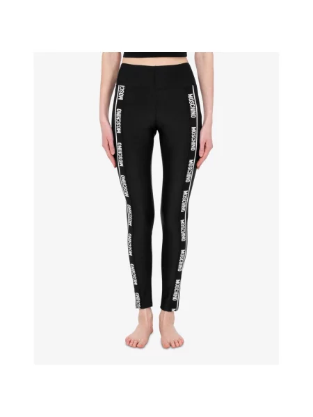 Spodnie Moschino czarne