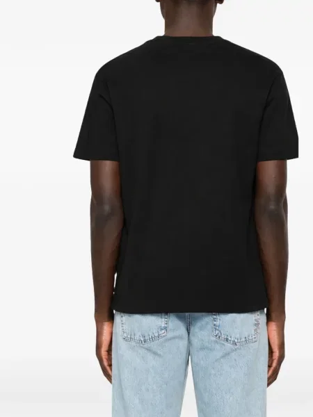 Tricou Amaranto cu decolteu rotund negru