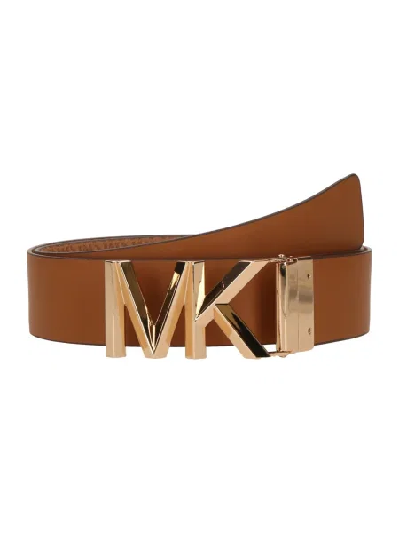Michael Kors De piele cu două fețe curea bej