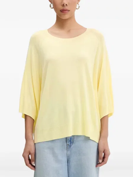 Tricou Vicolo tricotate galben