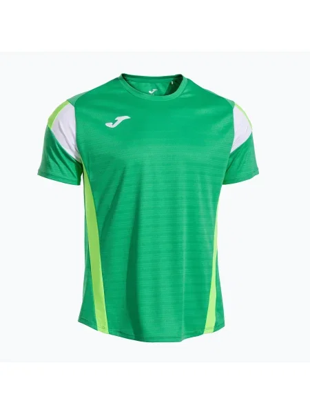 Tricou pentru bărbați Joma Montreal green/fluor green verde