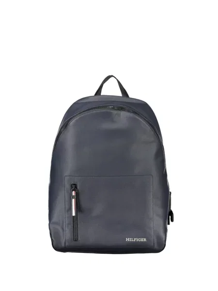 Rucsac Tommy Hilfiger cu autograf albastru
