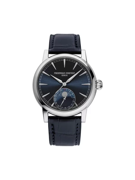 Zegarek Frederique Constant klasyczny niebieski
