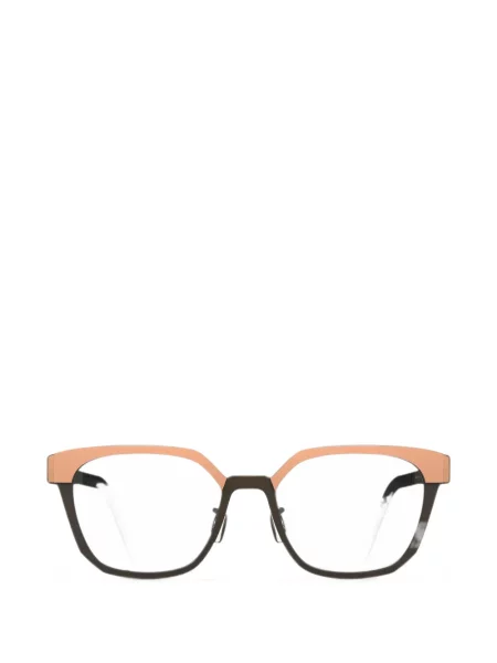 Ochelari de soare Blackfin cu imprimeu geometric maro