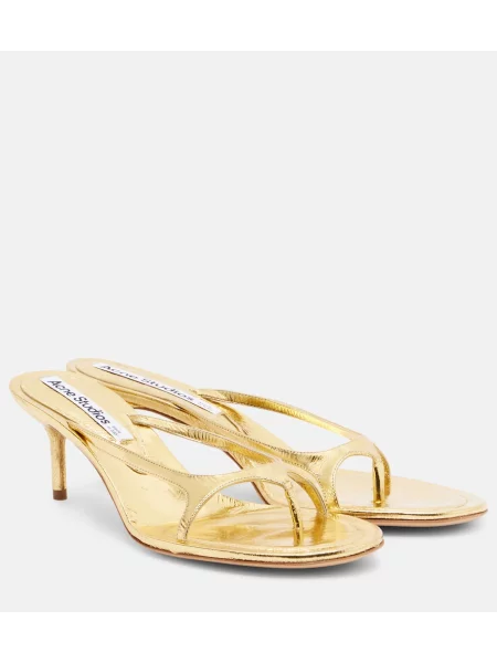 Chiloți tanga Acne Studios din piele