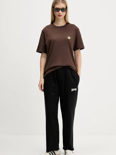 Футболка Barrow з принтом коричневий