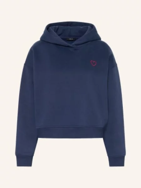 Opus Bluza Z Kapturem Galentine blau niebieska