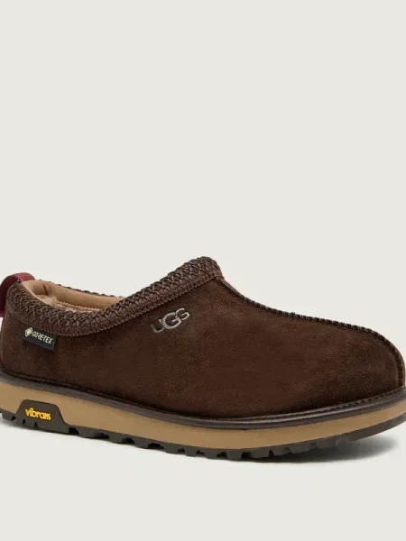 UGG papuci din piele întoarsă Tasman GTX maro