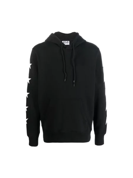 Bluza z kapturem Golden Goose z kapturem czarna