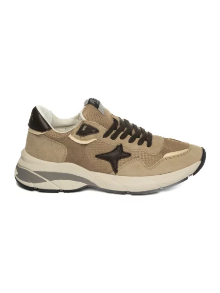 Sneakersy Ama Brand skórzane beżowe