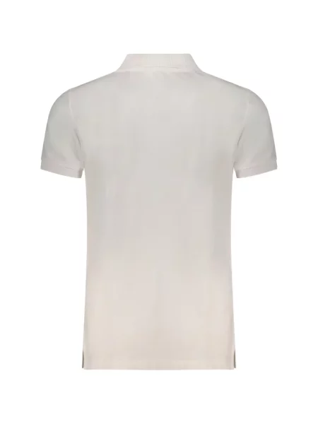 Tricou polo Ellesse cu broderie alb