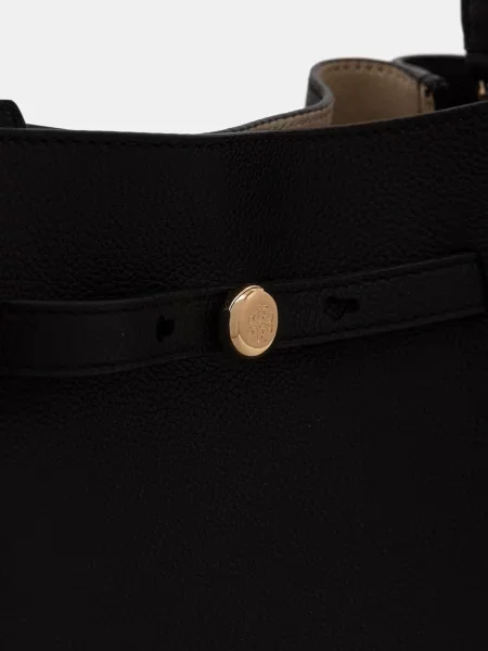 Кожаная сумка шоппер Tory Burch