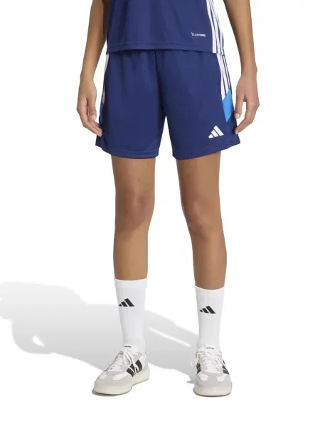 ADIDAS PERFORMANCE Športové nohavice TIRO ES SHO W tmavomodrá biela