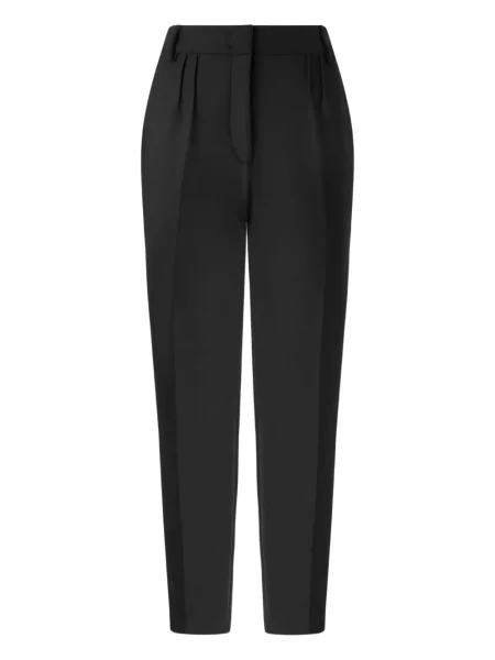 Pantaloni Genny plisate negru