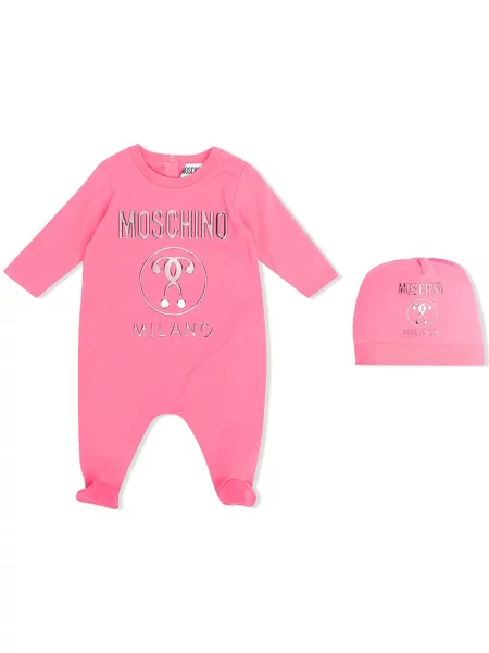 Body dziecięcy Moschino różowy