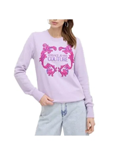 Bluza Versace Jeans Couture fioletowa