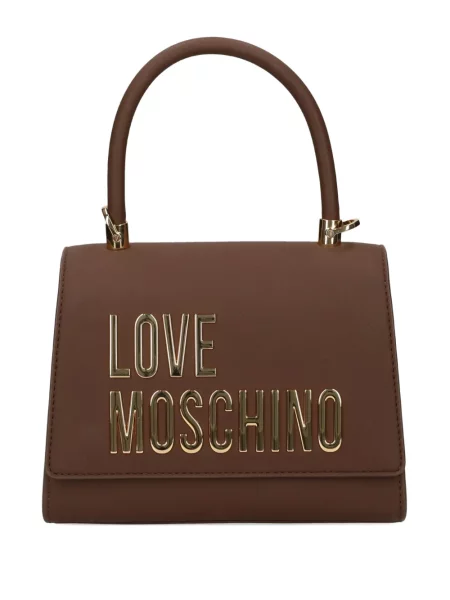 Geantă Love Moschino maro