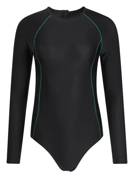 Surfer strój kąpielowy z długim rękawem Black