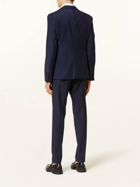 Drykorn Smokingové Sako Lorient Slim Fit blau