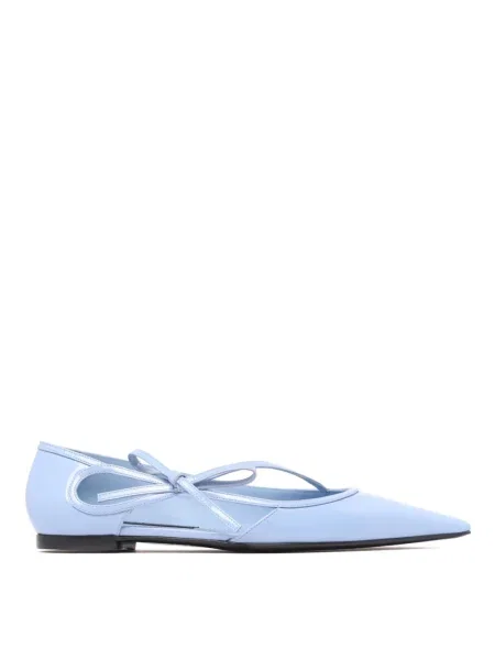 Balerinki Dolce And Gabbana niebieskie