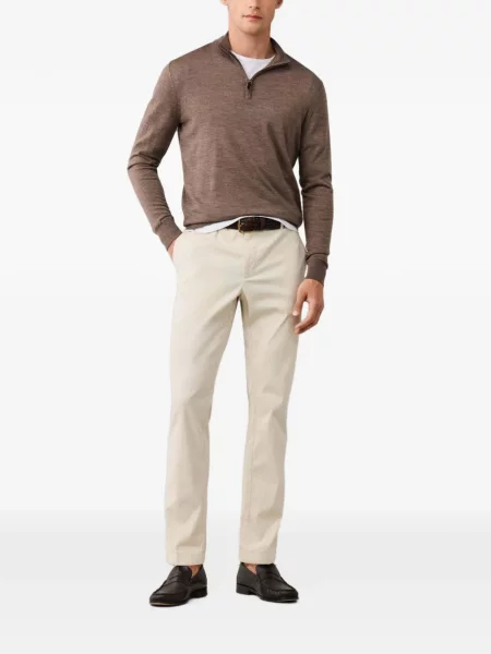 Pulover Hackett London de lână maro