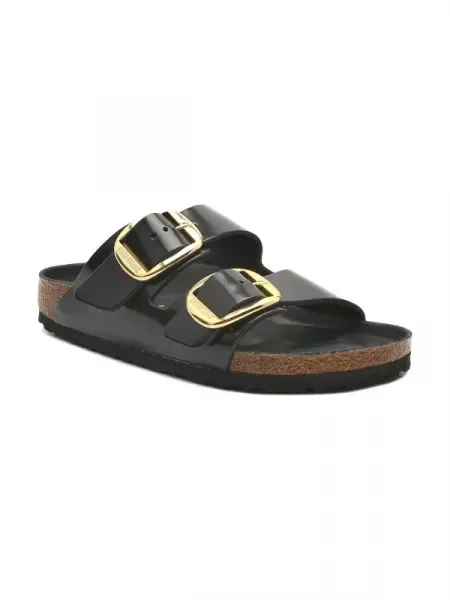 Birkenstock Bőr papucs Arizona BB NL fekete
