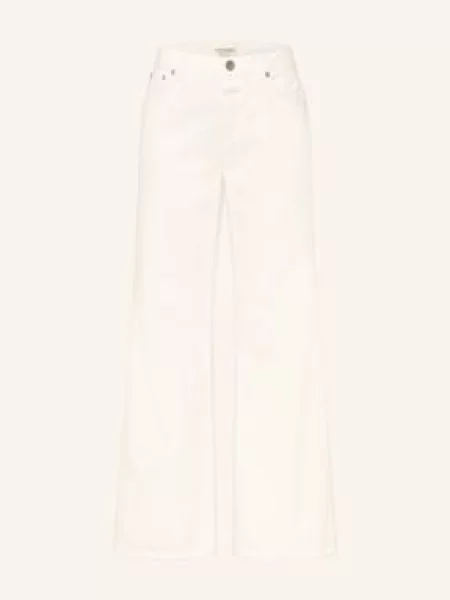 Closed Dżinsy Z Szerokimi Nogawkami Gillan weiss