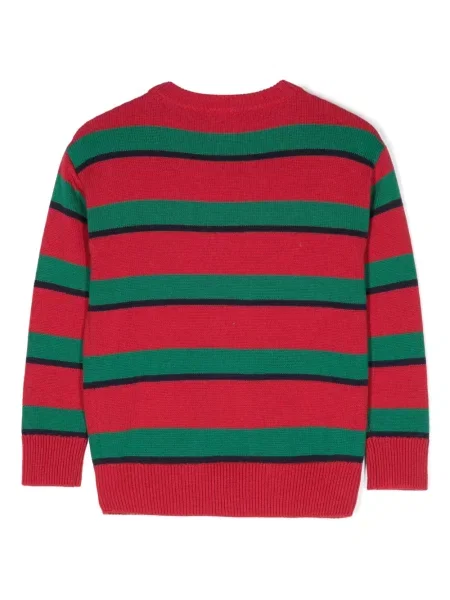 Sweter dziecięcy Moschino czerwony