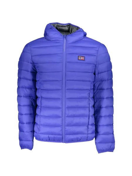 Geacă Norwegian Rain cu glugă albastru