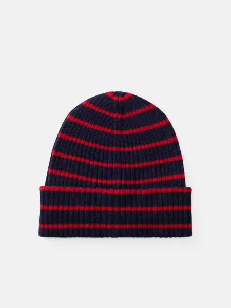 MADS NORGAARD COPENHAGEN Kapa Yota Anju tamno plava / vatreno crvena bijela
