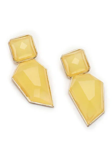 SOHI Uhani Solene / zlata rumena