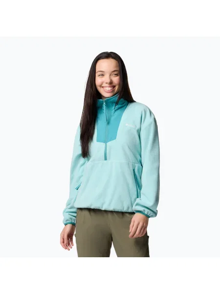 Bluză pentru femei Columbia Sequoia Grove spray/teal turcoaz