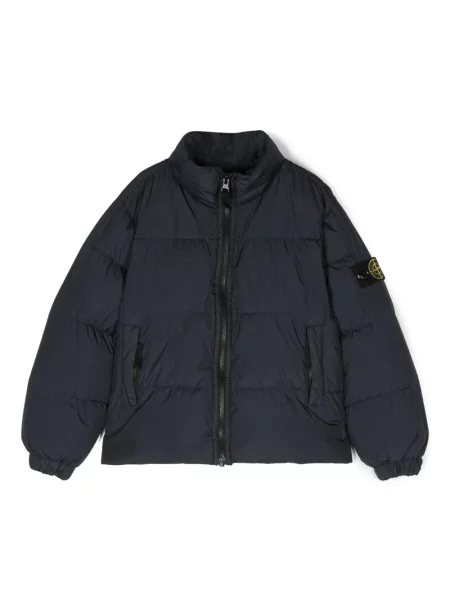 Kurtka dziecięca Stone Island niebieska