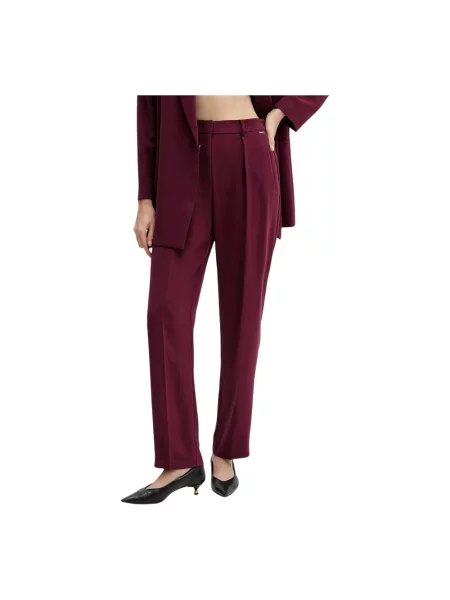 Spodnie Armani Exchange czerwone