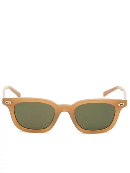 Okulary przeciwsłoneczne Gucci zielone