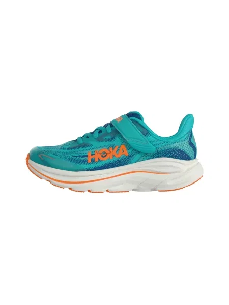 Tekaški čevlji Hoka Clifton 10 Zelena modra