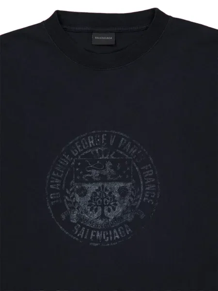 Tricou Balenciaga albastru
