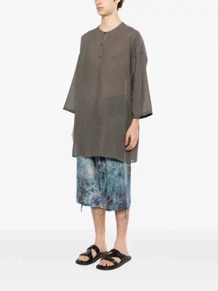 Cămașă Yohji Yamamoto gri