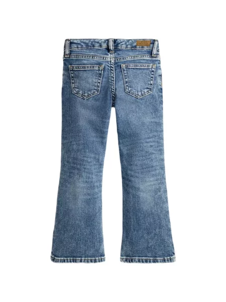Jeansy dzwony dziecięce Polo Ralph Lauren niebieskie